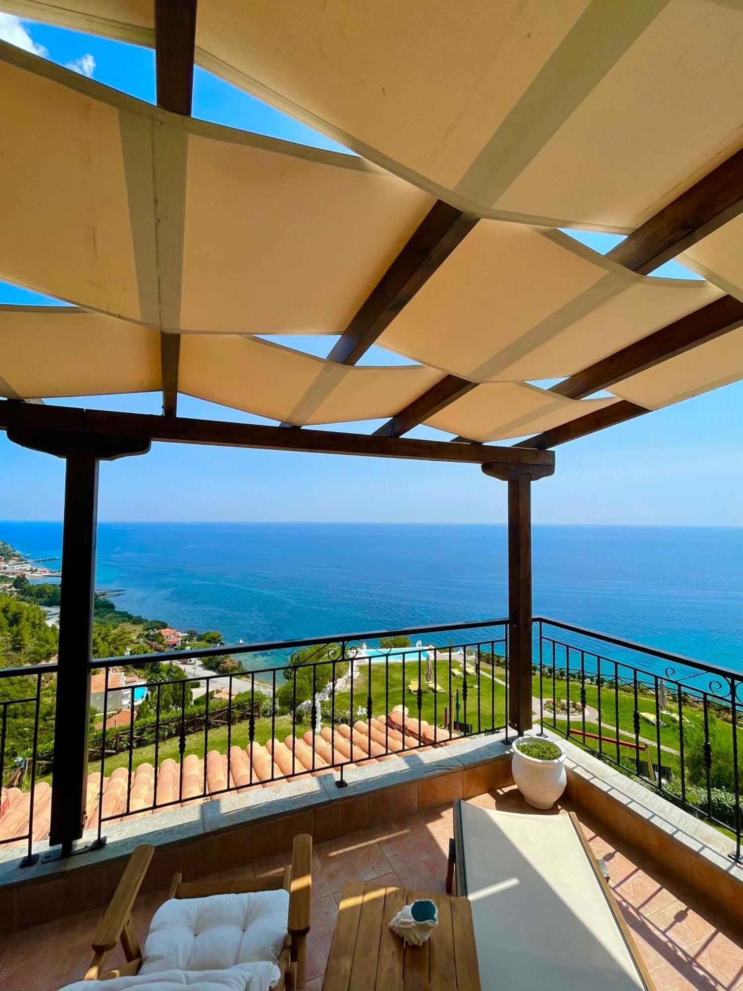 Koumaros Villas Ajía Paraszkeví Kültér fotó