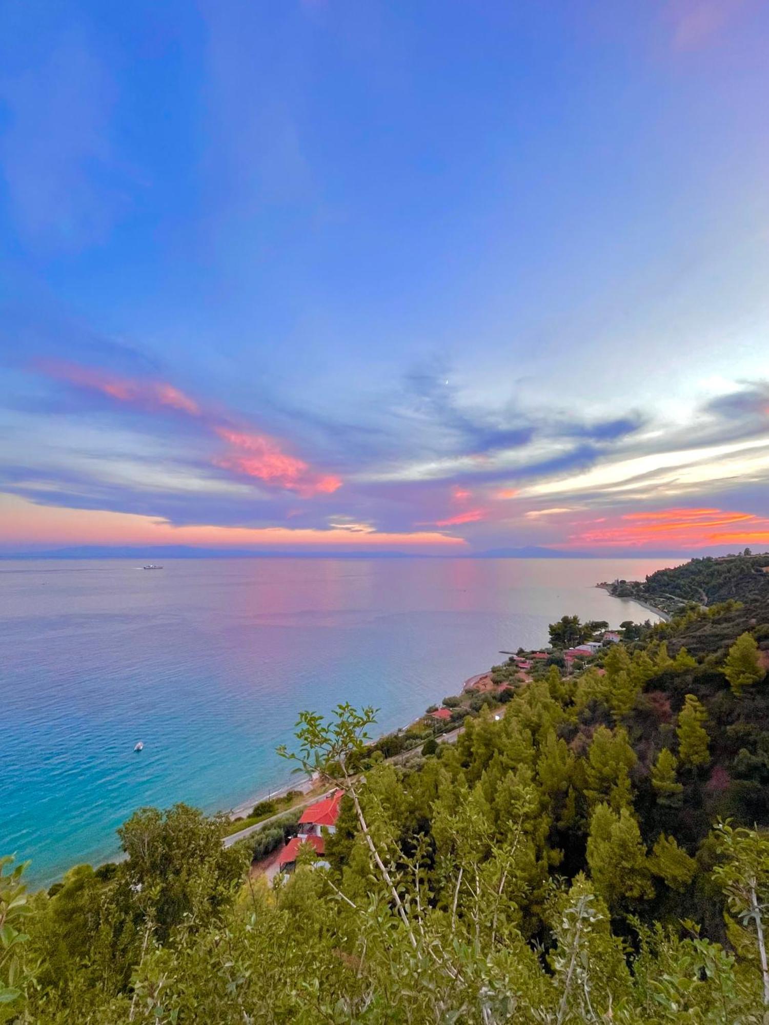 Koumaros Villas Ajía Paraszkeví Kültér fotó